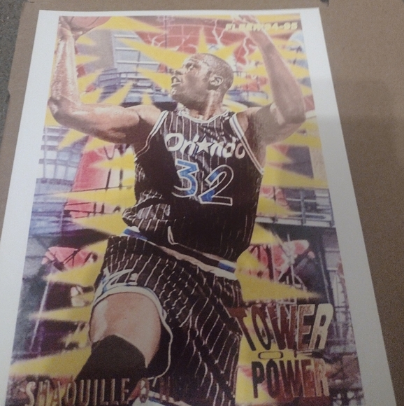 NEW!💯 SHAQUILLE O'NEAL ORLANDO MAGIC 8.5x11 VINTAGE PREMIUM ULTRA GLOSSY POSTER - Picture 5 of 12